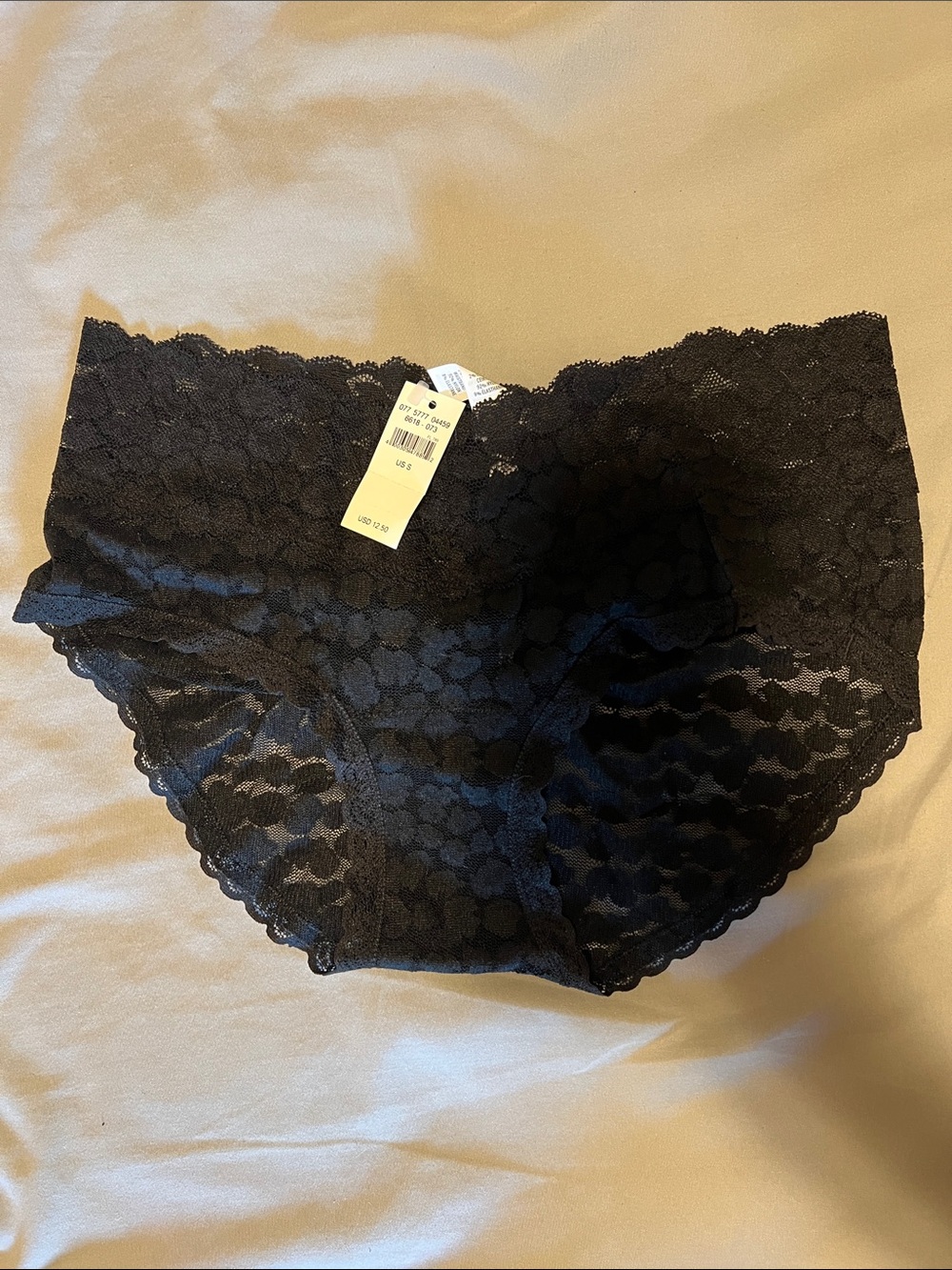 aerie Black Lace Cheeky Panties